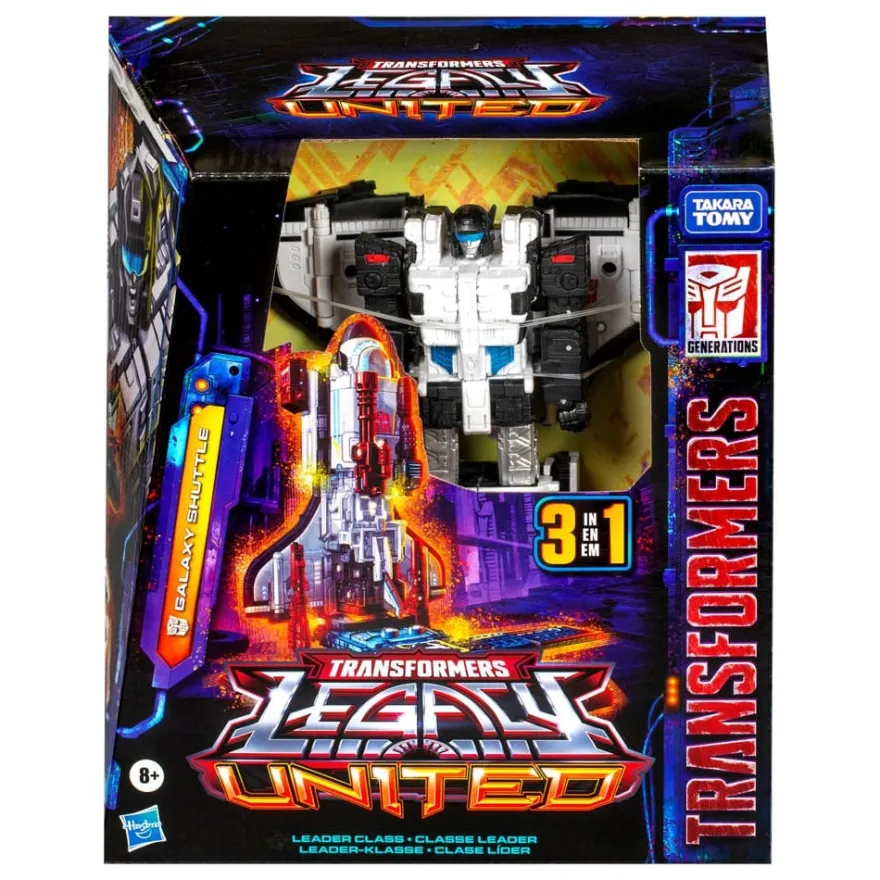 Transformers Generations Legacy United Leader Class Actionfigur Galaxy Shuttle 19 cm