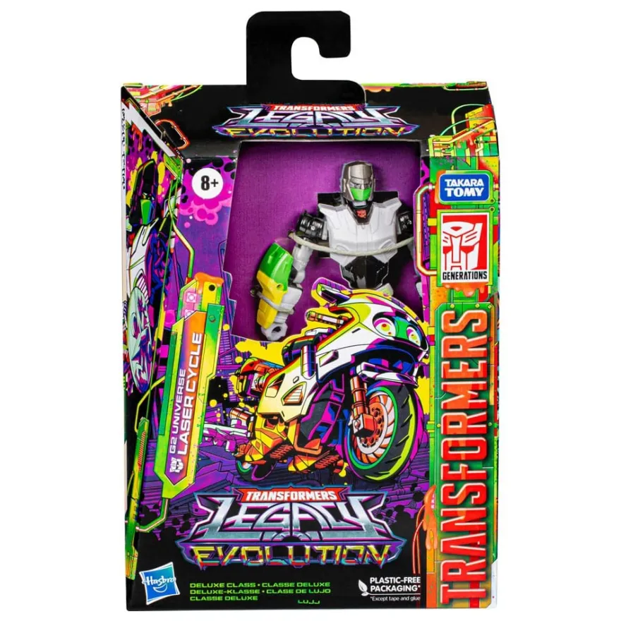 Transformers Generations Legacy Evolution Deluxe Class Actionfigur G2 Universe Laser Cycle 14 cm
