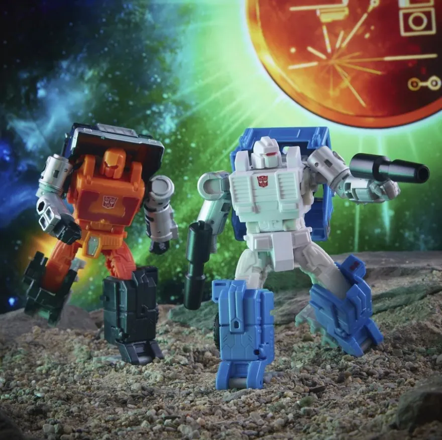 Transformers Generations War For Cybertron Golden Disk Collection Chapter 1 Road Ranger & Puffer (2-