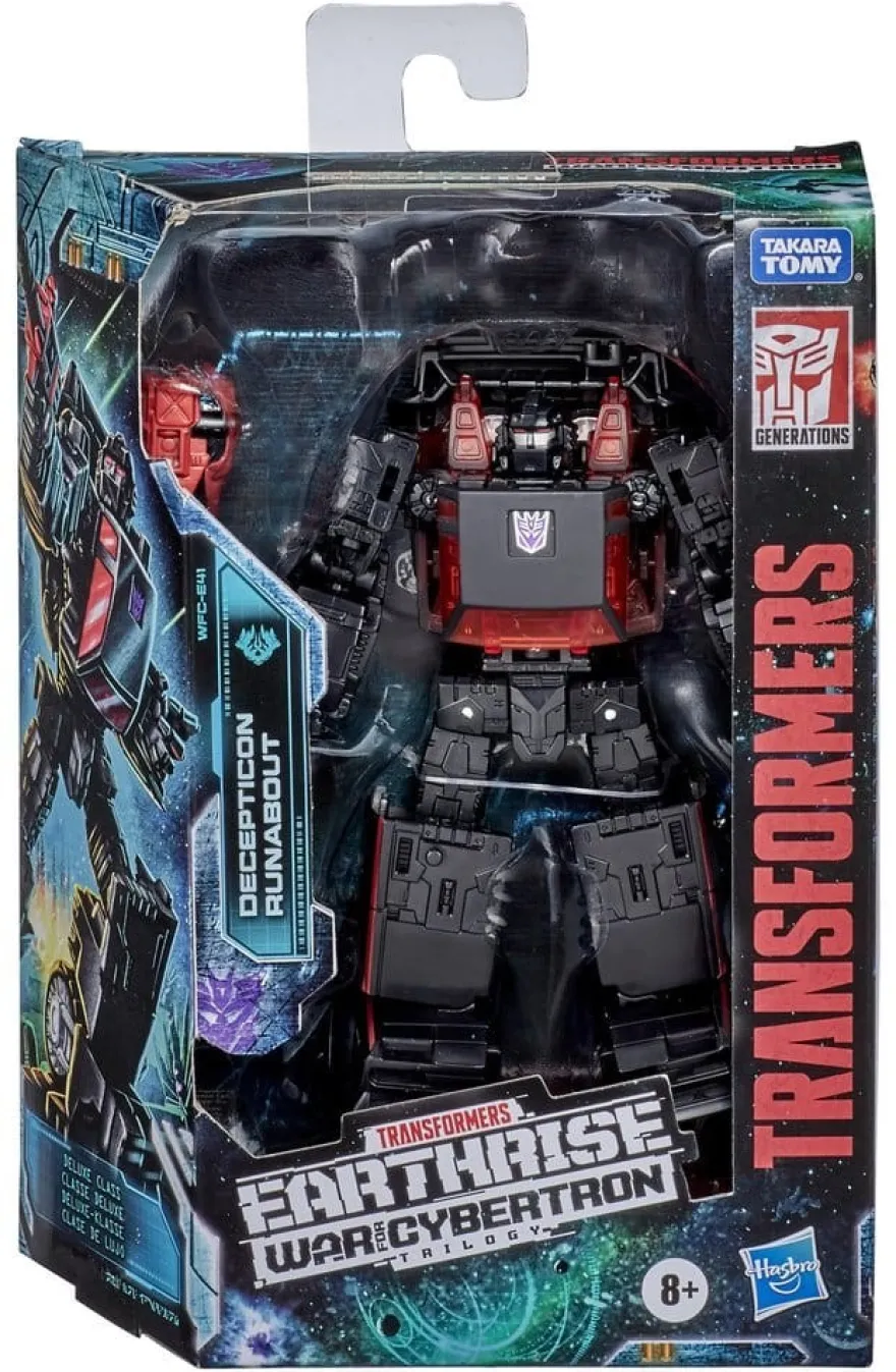 Transformers Generations War for Cybertron: Earthrise Deluxe Class Actionfigur Decepticon Runabout