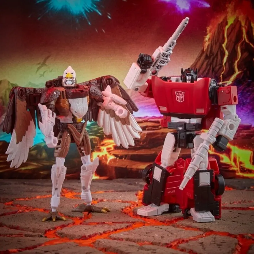 Transformers Generations War For Cybertron Trilogy Maximal Skywarp & Sideswipe (2-Pack) (Exclusive)