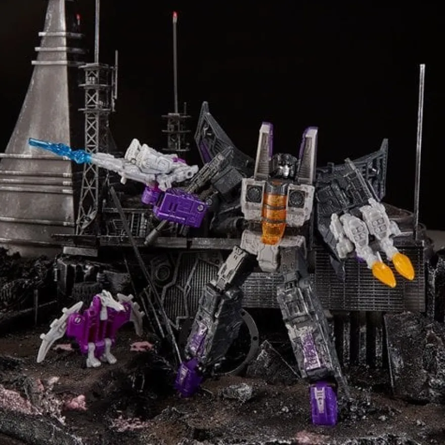 Transformers Generations WFC Siege Voyager WFC-S27 Decepticon Phantomstrike Squadron 4-Pack