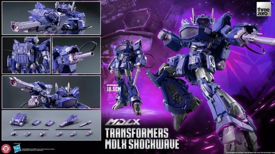 Transformers MDLX Actionfigur Shockwave 19 cm