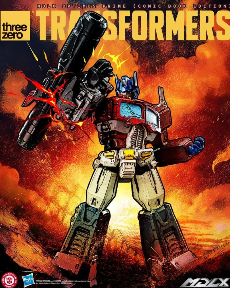 Transformers MDLX Actionfigur Optimus Prime (Comic Book Edition) 18 cm