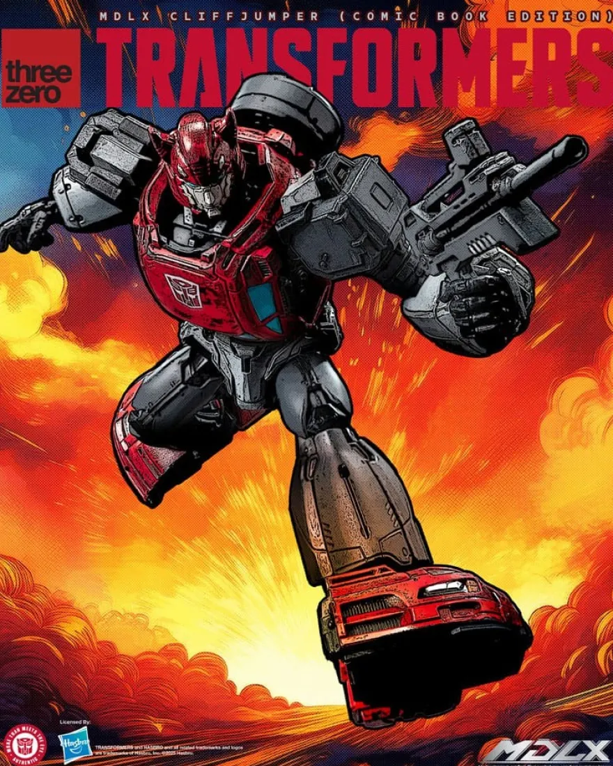 Transformers MDLX Actionfigur Cliffjumper (Comic Book Edition) 12 cm