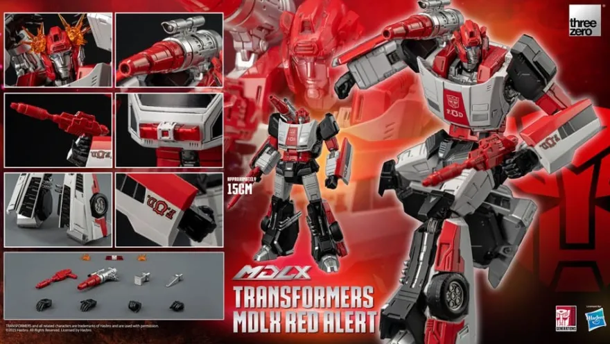 Transformers MDLX Actionfigur Red Alert 15 cm