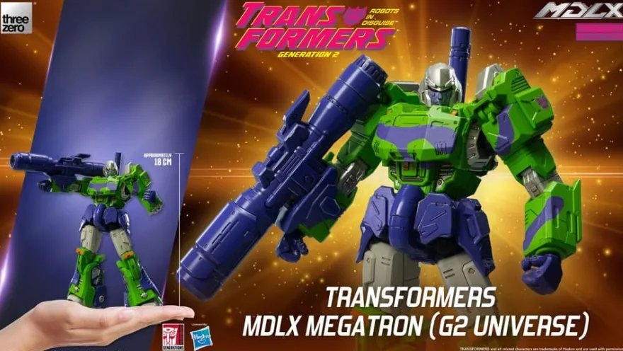 Transformers MDLX Actionfigur Megatron (G2 Universe) 18 cm