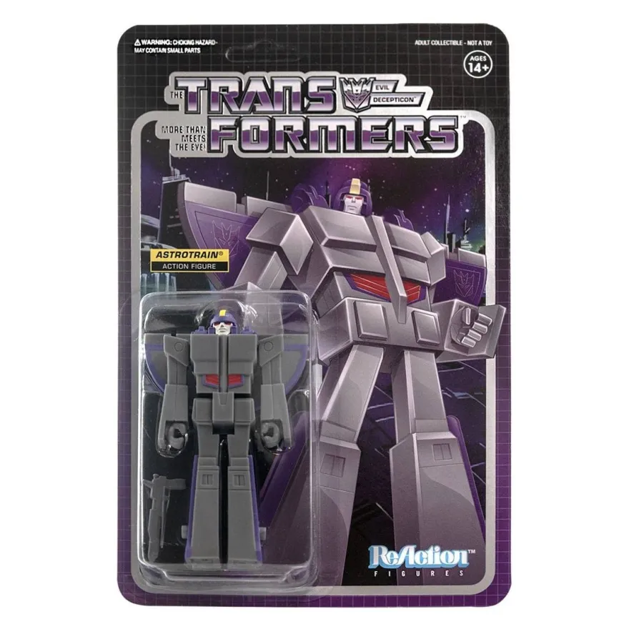Transformers ReAction Actionfigur Astrotrain