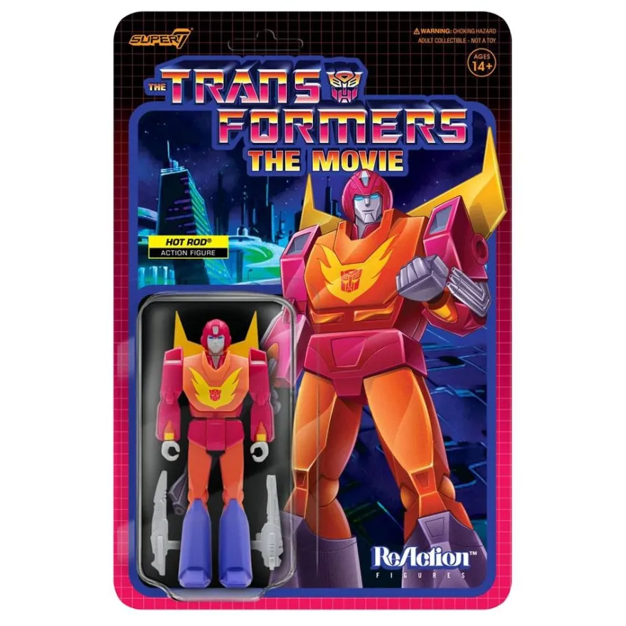 Transformers ReAction Actionfigur Hot Rod