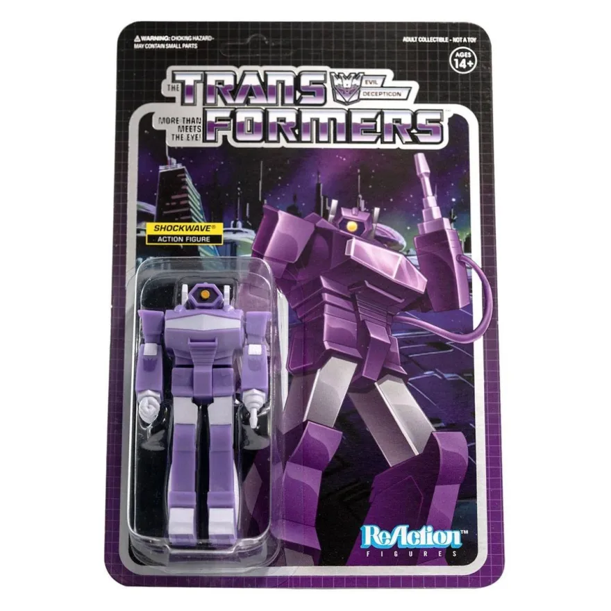 Transformers ReAction Actionfigur Shockwave
