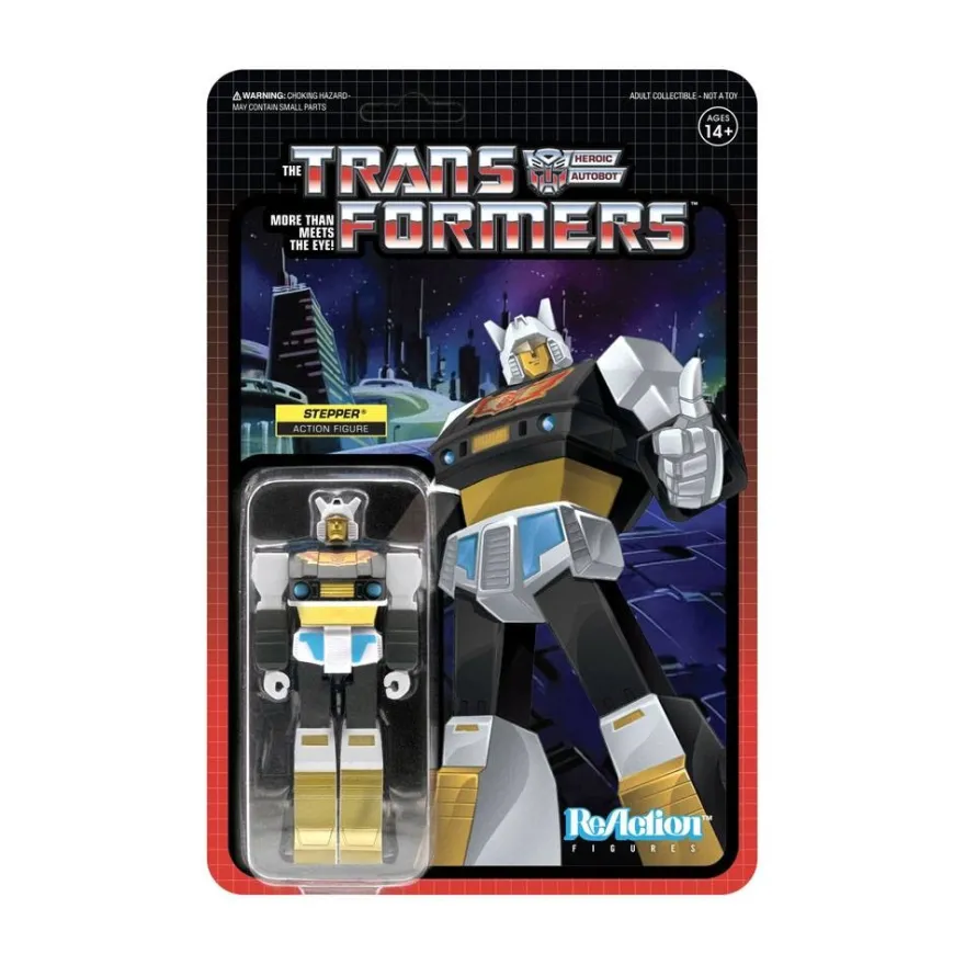 Transformers ReAction Actionfigur Stepper