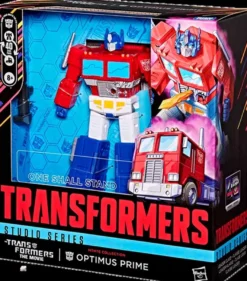 Transformers The Movie Studio Series Mtmte Collection Optimus Prime Leader Class Actionfigur 18 cm