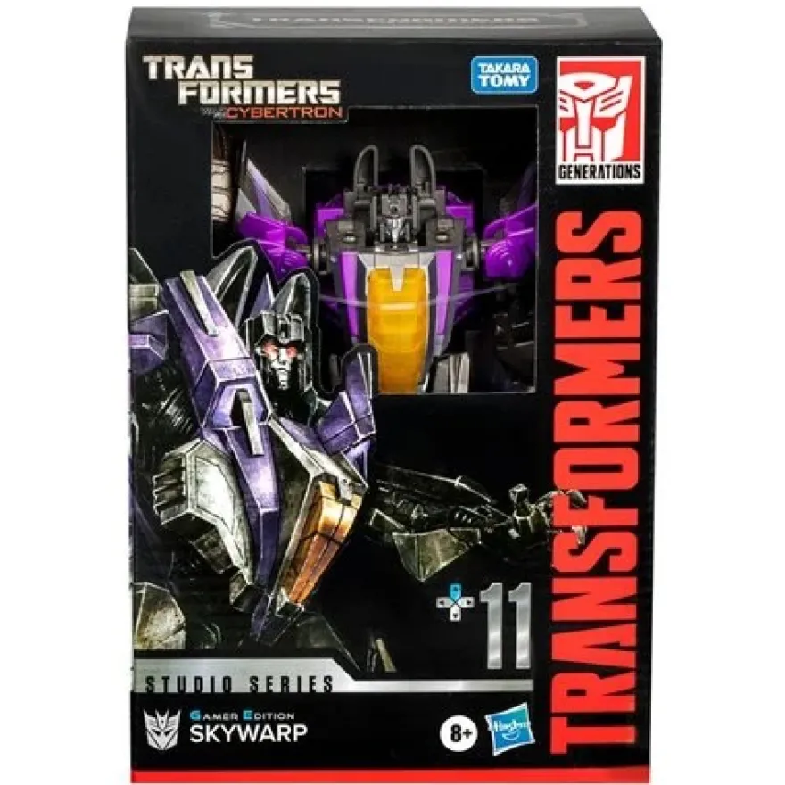 Transformers Toys Studio Series: War for Cybertron Gamer Edition Skywarp