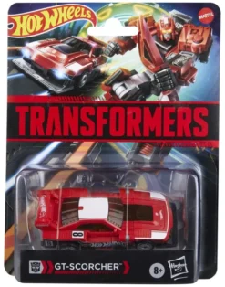 Transformers x Hot Wheels Collaborative Deluxe Class Actionfigur GT-Scorcher 13 cm