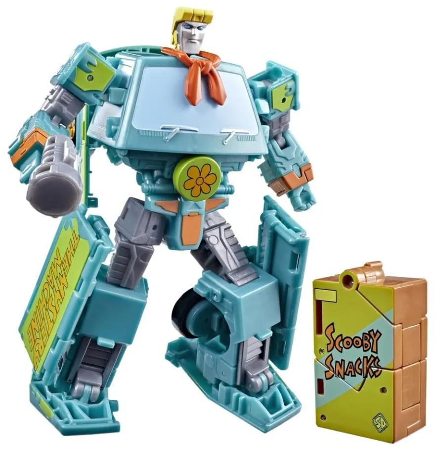 Transformers x Scooby-Doo Actionfiguren 2er-Pack Mysterious Prime & Automutt 15 cm