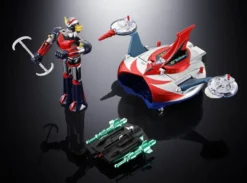 UFO Robo Grendizer Chogokin Actionfigur Deluxe Grendizer & UFO Spazer 14 cm