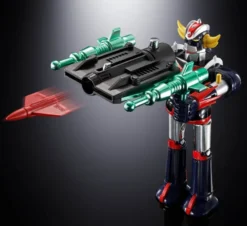 UFO Robo Grendizer Chogokin Actionfigur Deluxe Grendizer & UFO Spazer 14 cm