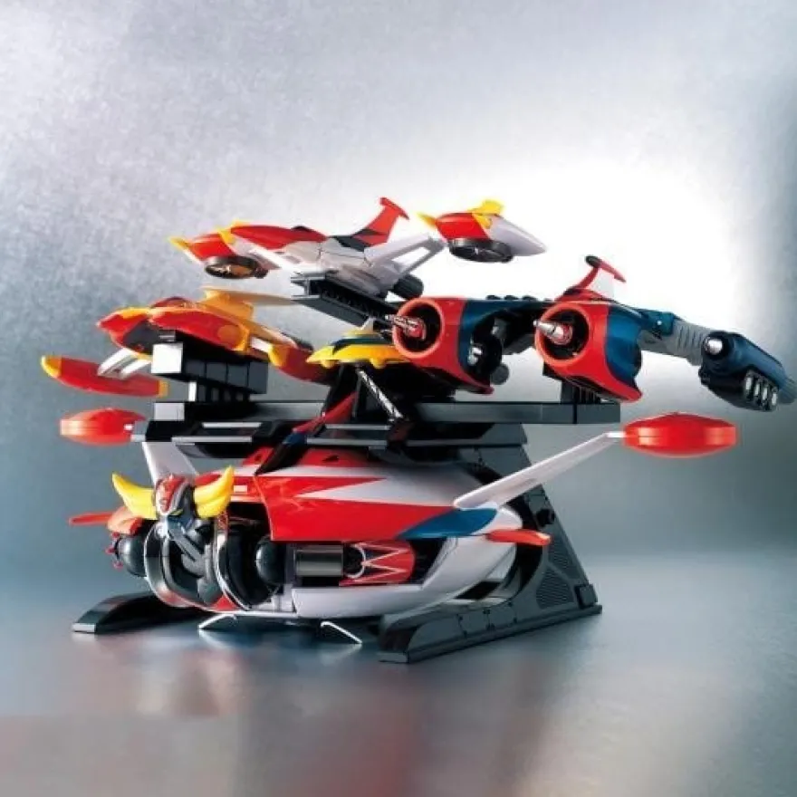 UFO Robo Grendizer Soul of Chogokin Actionfigur GX-04S Grendizer & Spazer Set 18 cm