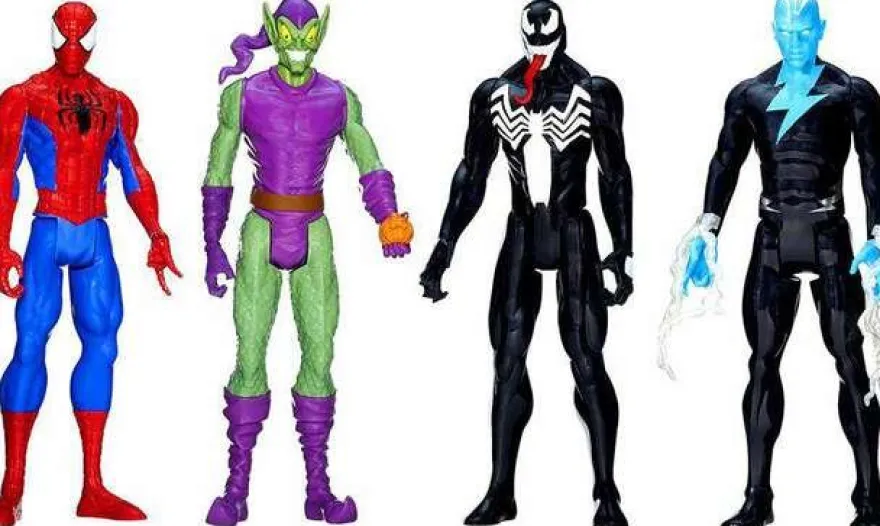 Ultimate Spider-Man Titan Hero Actionfiguren 4-Pack