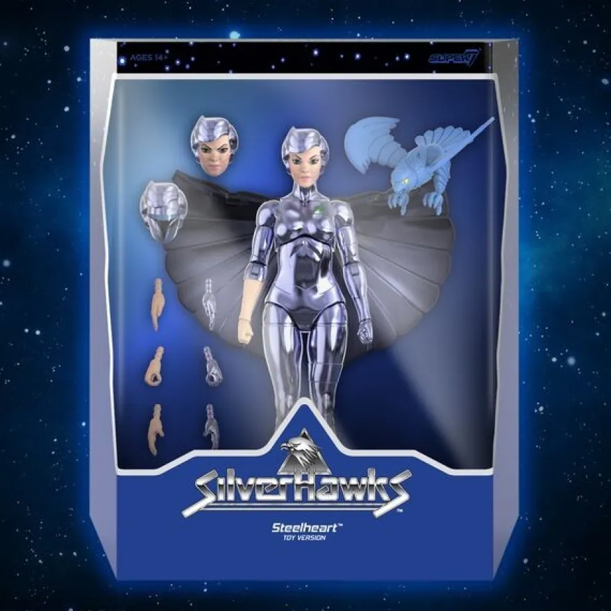 ULTIMATES! Silverhawks Wave 4 Steelheart (Toy Version)