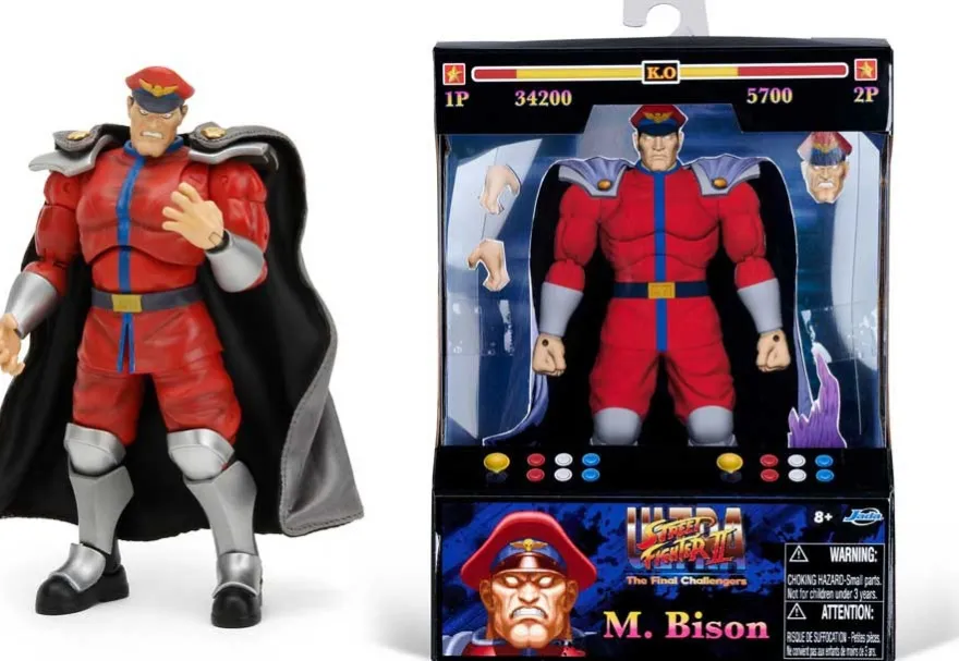 Ultra Street Fighter II Actionfigur 15 cm Bison