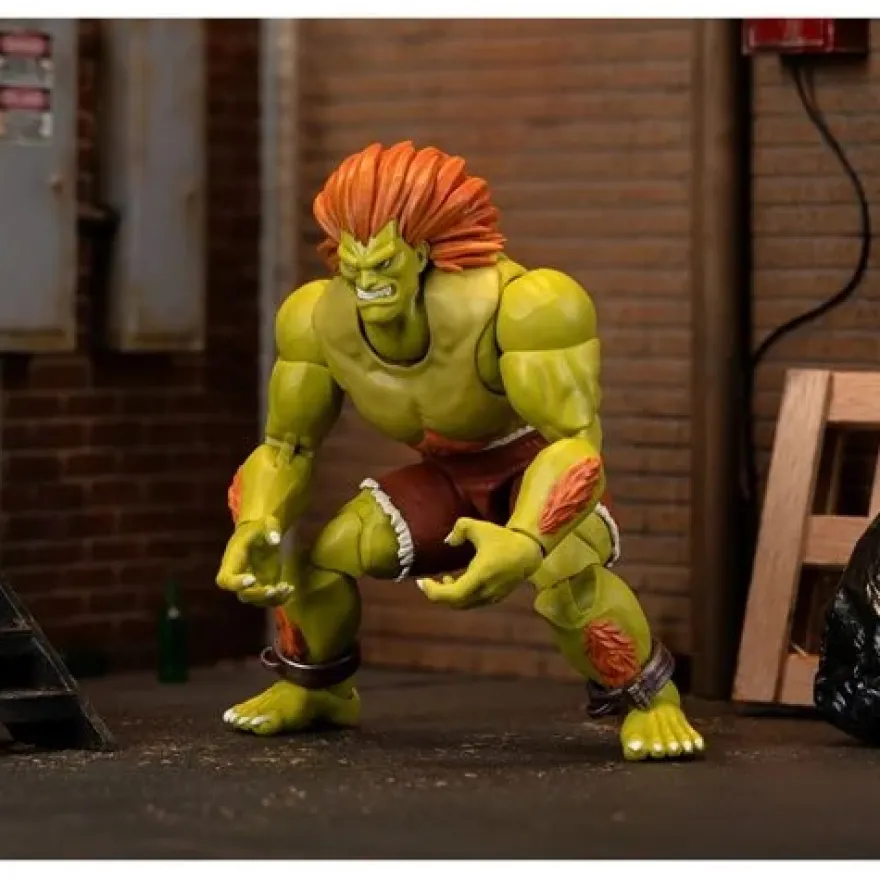 Ultra Street Fighter II Deluxe Actionfigur 1:12 Blanka