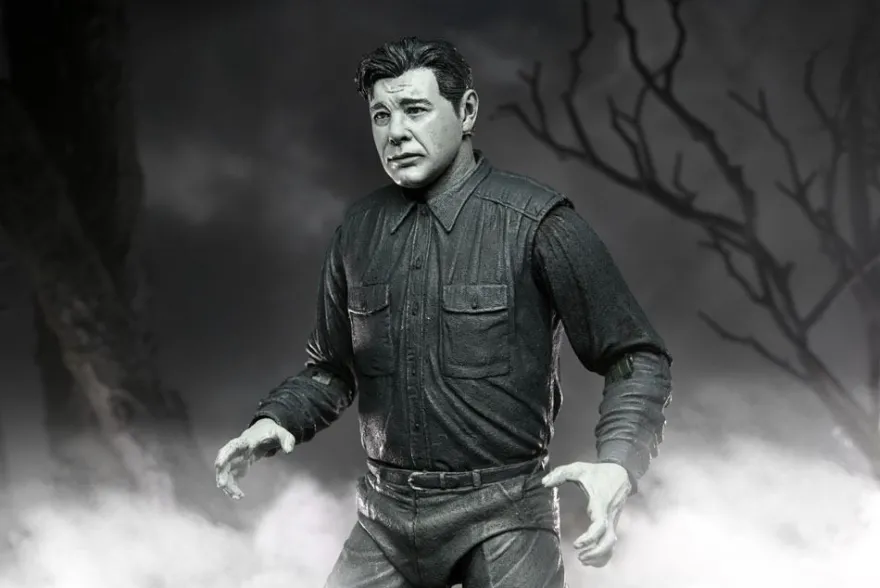 Universal Monsters Actionfigur Ultimate The Wolf Man (Black & White)