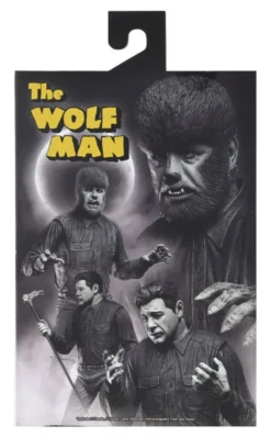 Universal Monsters Actionfigur Ultimate The Wolf Man (Black & White)