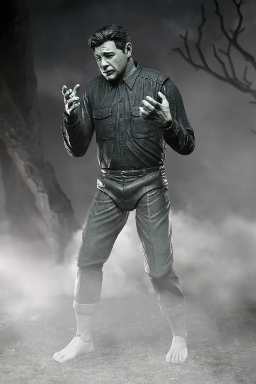 Universal Monsters Actionfigur Ultimate The Wolf Man (Black & White)