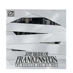 Universal Monsters Bride Of Frankenstein 90th Monster & His Mate B&W 2pack