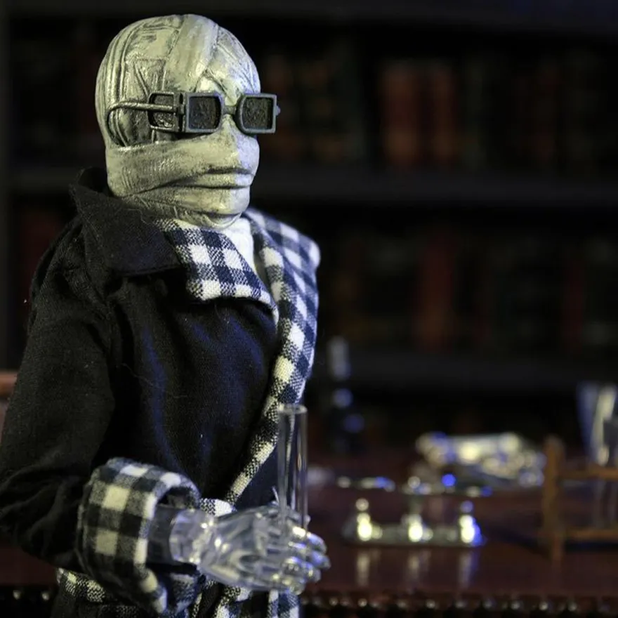 Universal Monsters Mego Retro Actionfigur Invisible Man