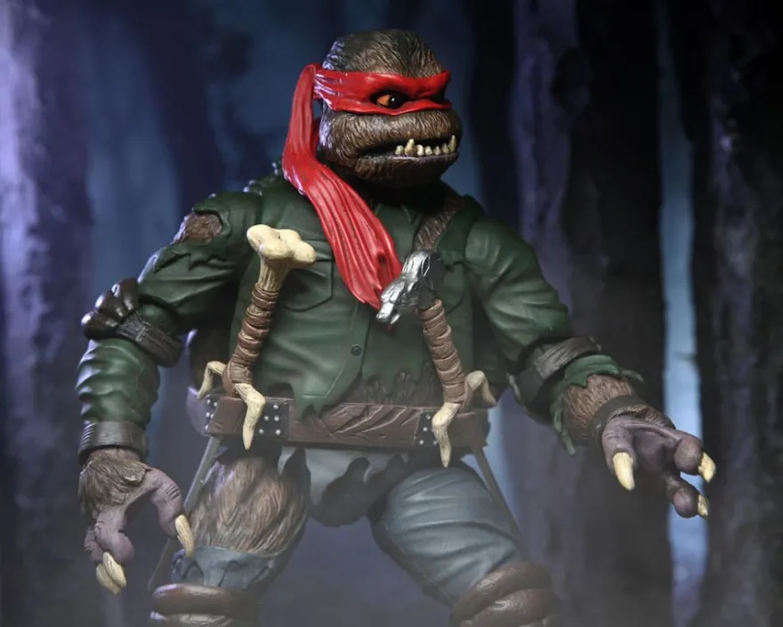 Universal Monsters x Teenage Mutant Ninja Turtles Actionfigur Ultimate Raphael as The Wolfman 18 cm