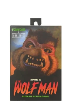 Universal Monsters x Teenage Mutant Ninja Turtles Actionfigur Ultimate Raphael as The Wolfman 18 cm
