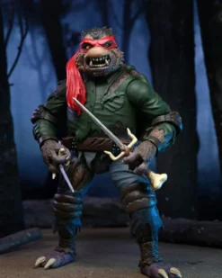 Universal Monsters x Teenage Mutant Ninja Turtles Actionfigur Ultimate Raphael as The Wolfman 18 cm