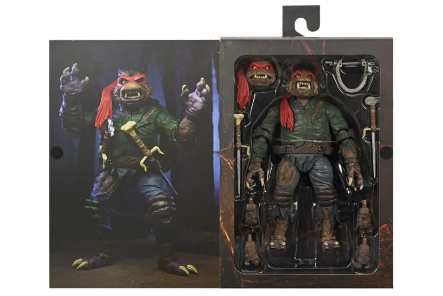 Universal Monsters x Teenage Mutant Ninja Turtles Actionfigur Ultimate Raphael as The Wolfman 18 cm