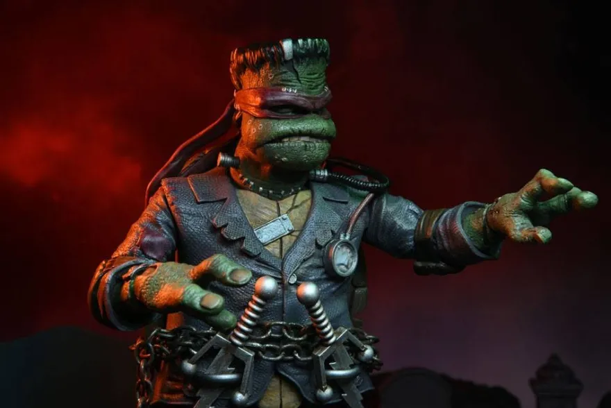 Universal Monsters x TMNT Actionfigur Ultimate Raphael as Frankenstein's Monster