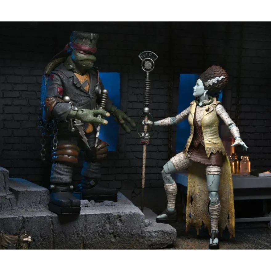 Universal Monsters x TMNT Actionfigur Ultimate April O'Neil as The Bride