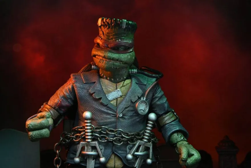 Universal Monsters x TMNT Actionfigur Ultimate Raphael as Frankenstein's Monster