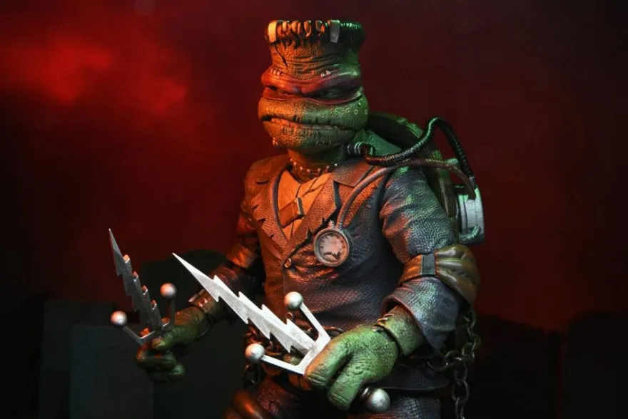 Universal Monsters x TMNT Actionfigur Ultimate Raphael as Frankenstein's Monster