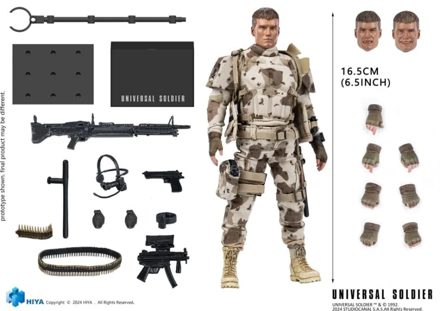 Universal Soldier Exquisite Super Series Actionfigur 1:12 Andrew Scott 16 cm