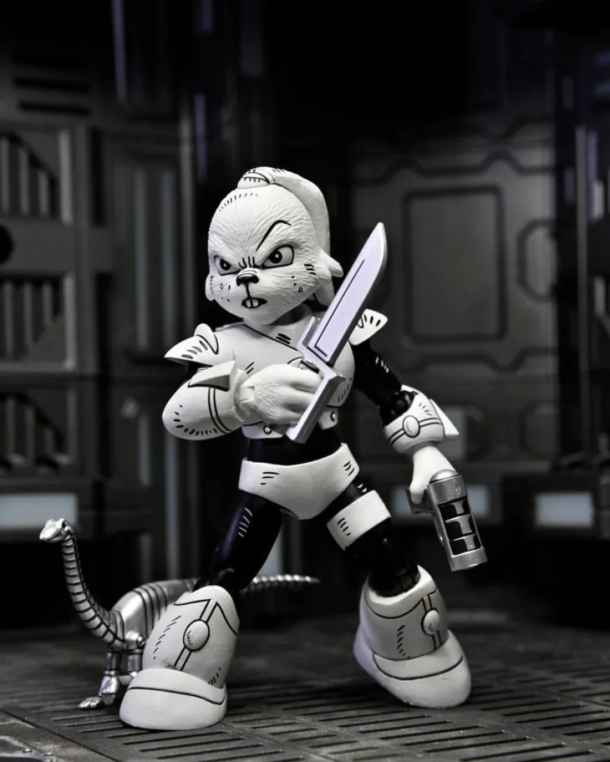 Usagi Yojimbo Actionfigur Space Usagi Yojimbo Black & White Figur 18 cm