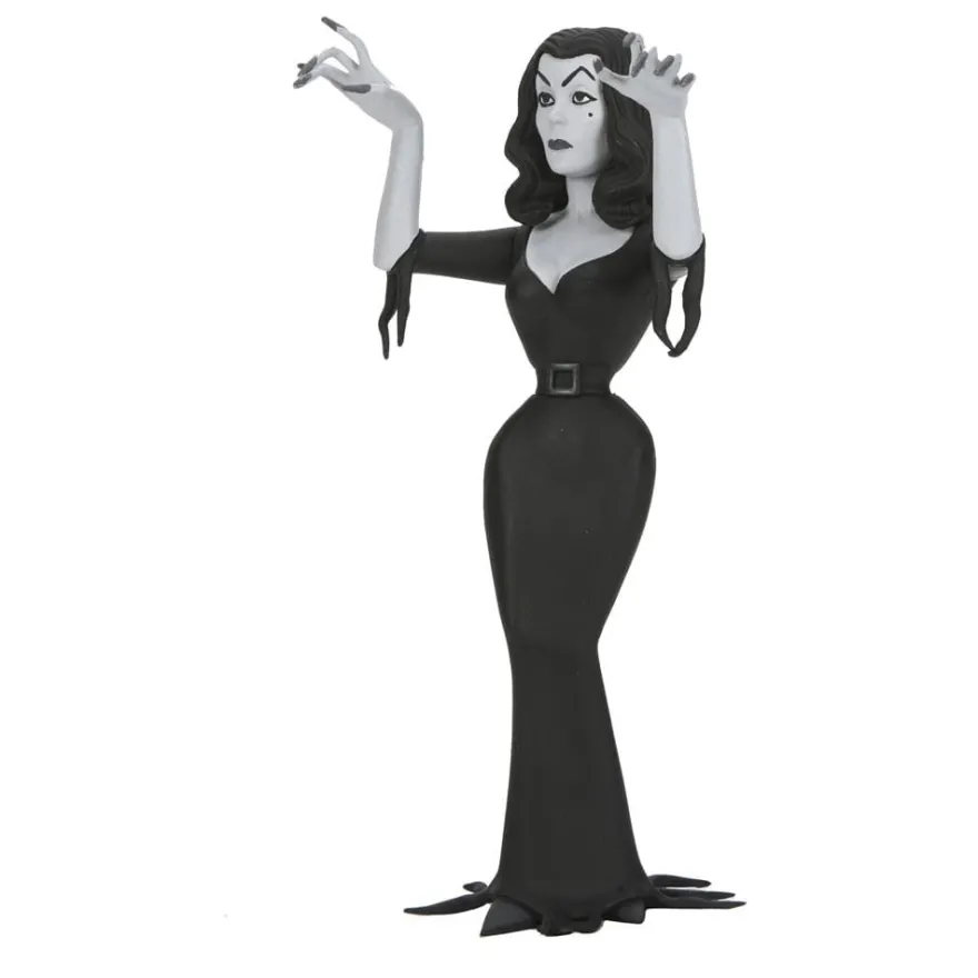 Vampira Toony Terrors Actionfigur Vampira Silver Screen Edition 15 cm
