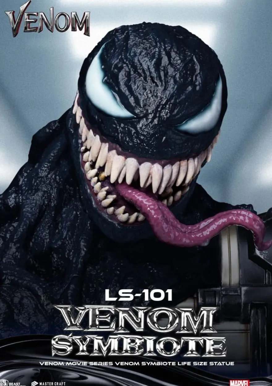 Venom Movie Series Life-Size Statue Venom Symbiote 24 cm