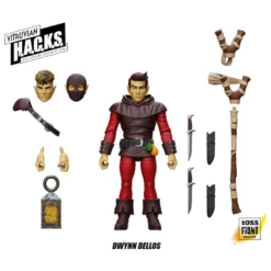Vitruvian H.A.C.K.S. Actionfigur Halfling Scout Dwynn Dellos
