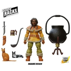 Vitruvian H.A.C.K.S. Actionfigur Dwarf Tavern Keeper Madame Ruskin