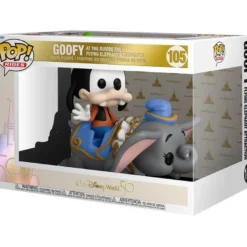 Walt Disney World 50th Anniversary Funko Pop! Rides Vinylfigur Goofy at the Dumbo Flying Elephant At