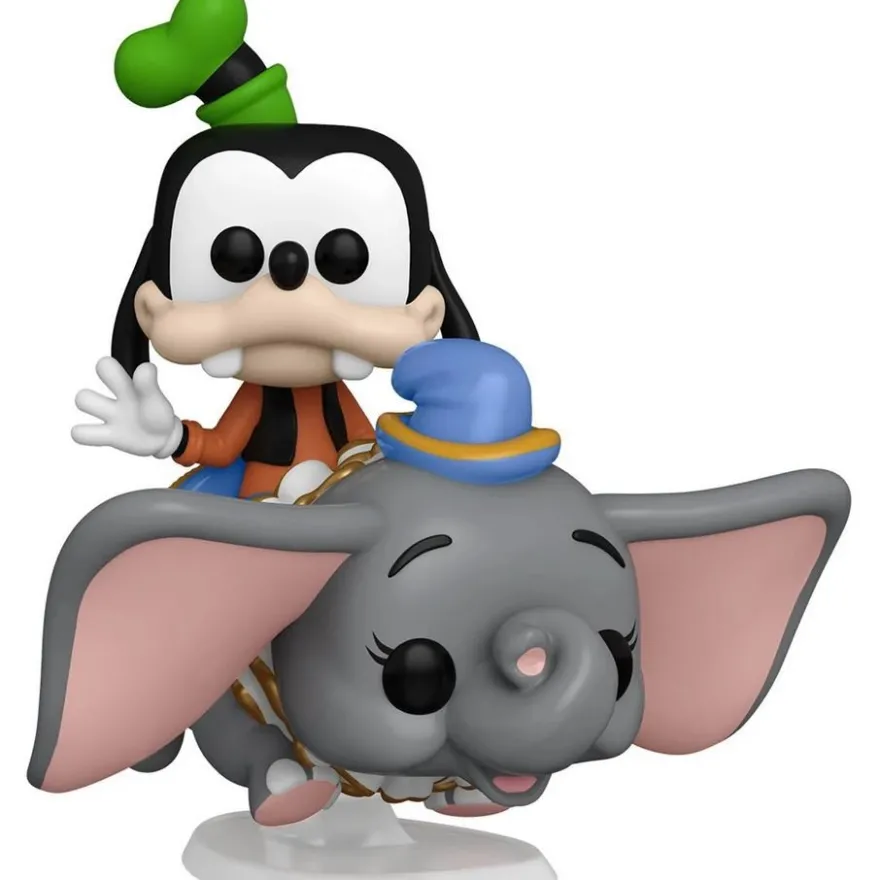 Walt Disney World 50th Anniversary Funko Pop! Rides Vinylfigur Goofy at the Dumbo Flying Elephant At