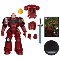 Warhammer 40,000 Actionfigur Assault Intercessor Sergeant (Blood Angel) 18 cm
