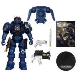 Warhammer 40,000 Actionfigur Lieutenant in Phobos Armor (Ultramarines) 18 cm