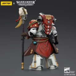 Warhammer 40,000 Actionfigur White Scars Stormseer Consulwith Force Staff and Bolt Pistol 12 cm